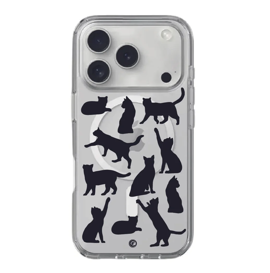 Funda de móvil Black Cats