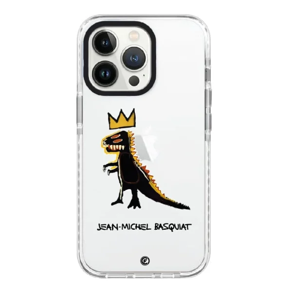 Funda de móvil Basquiat Dinosaur