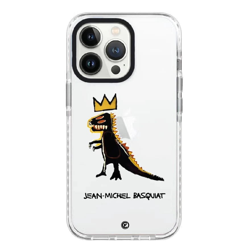 Funda de móvil Basquiat Dinosaur