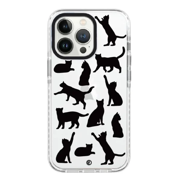 Funda de móvil Black Cats
