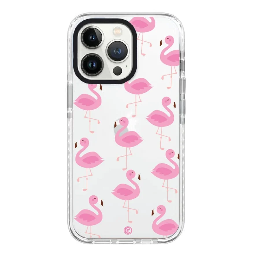 Funda de móvil Flamingos