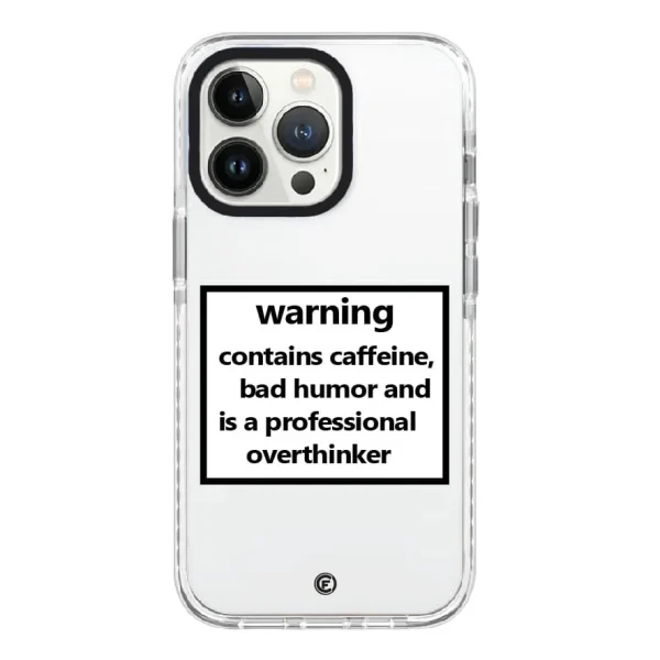Funda de móvil Warning