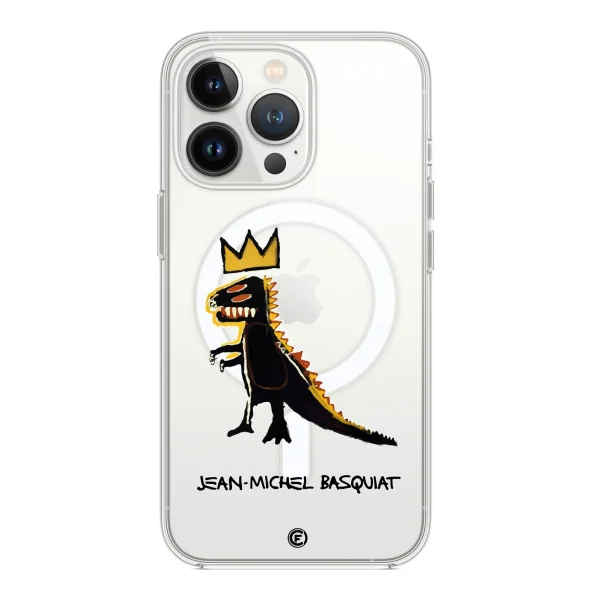 Funda de móvil Basquiat Dinosaur