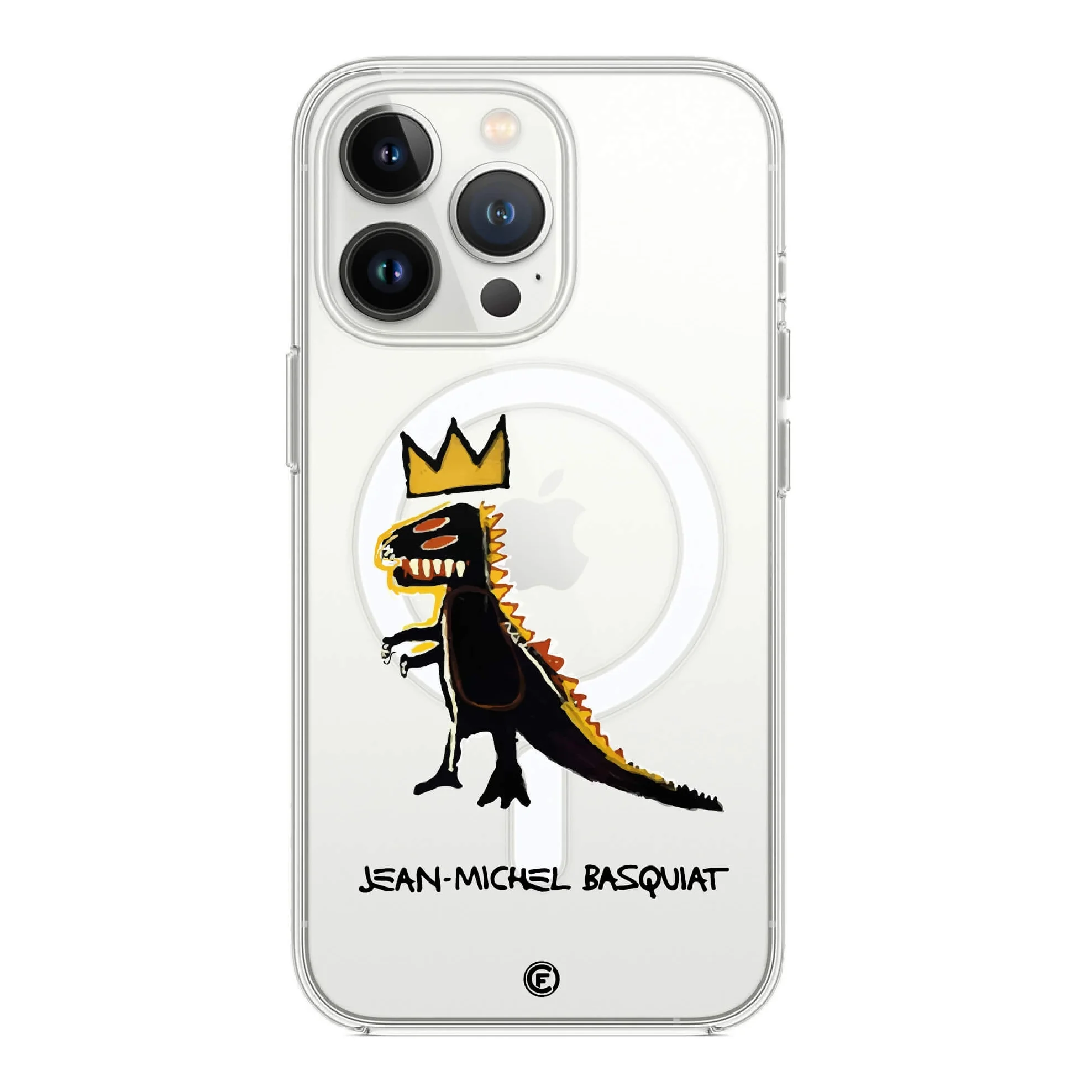 Funda de móvil Basquiat Dinosaur