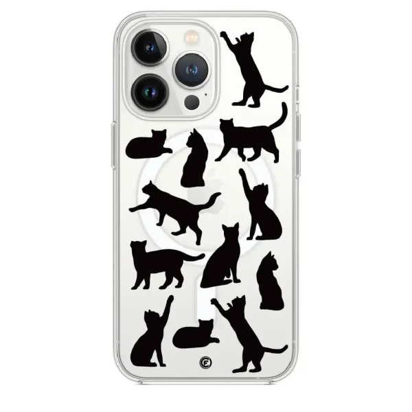 Funda de móvil Black Cats