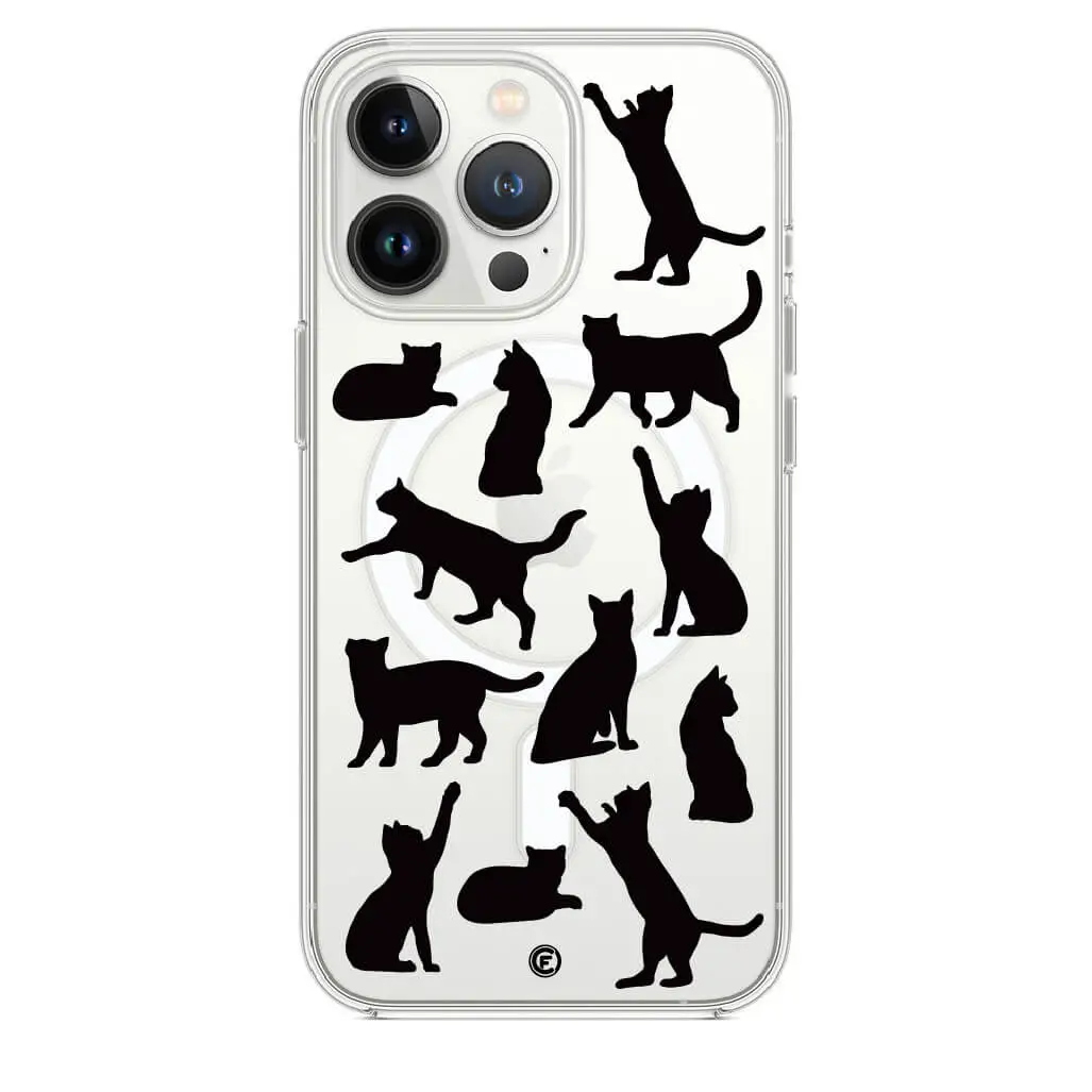 Funda de móvil Black Cats