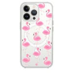 Funda de móvil Flamingos