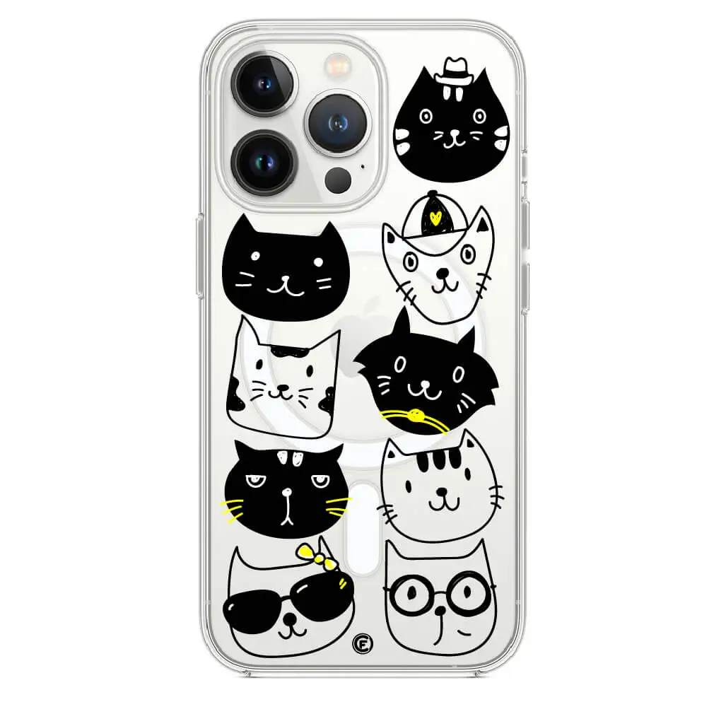 Funda de móvil Miauravillosas