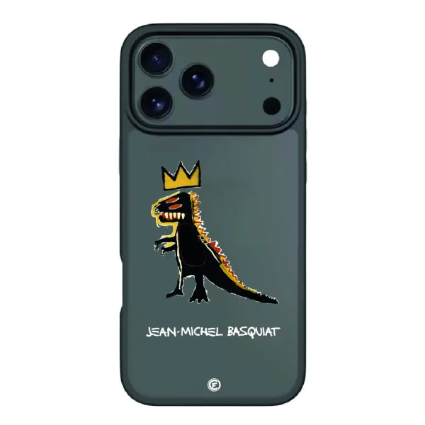 Funda de móvil Basquiat Dinosaur