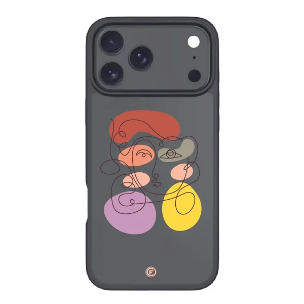 Funda de móvil Line Draw