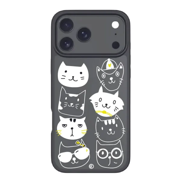 Funda de móvil Miauravillosas