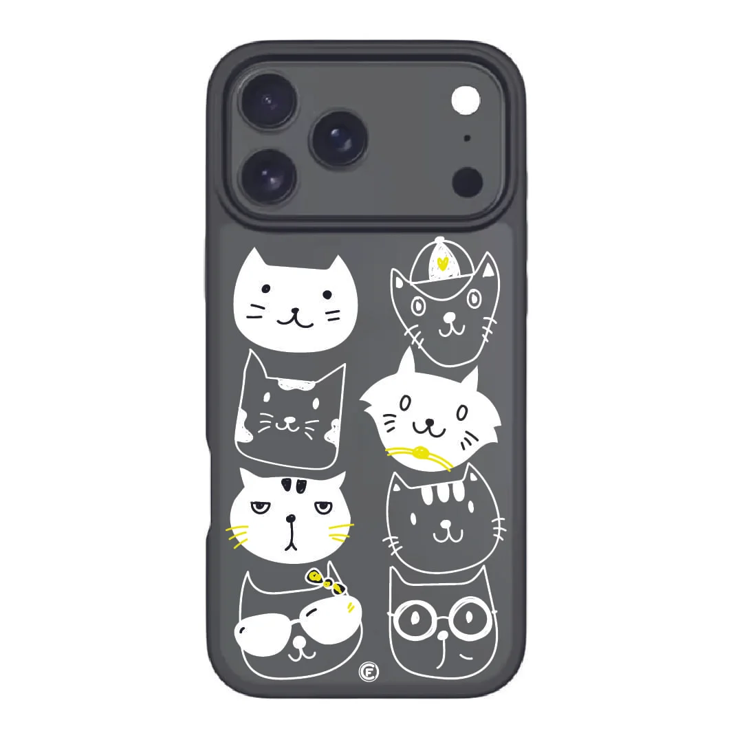 Funda de móvil Miauravillosas