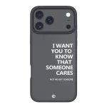 Funda de móvil Someone