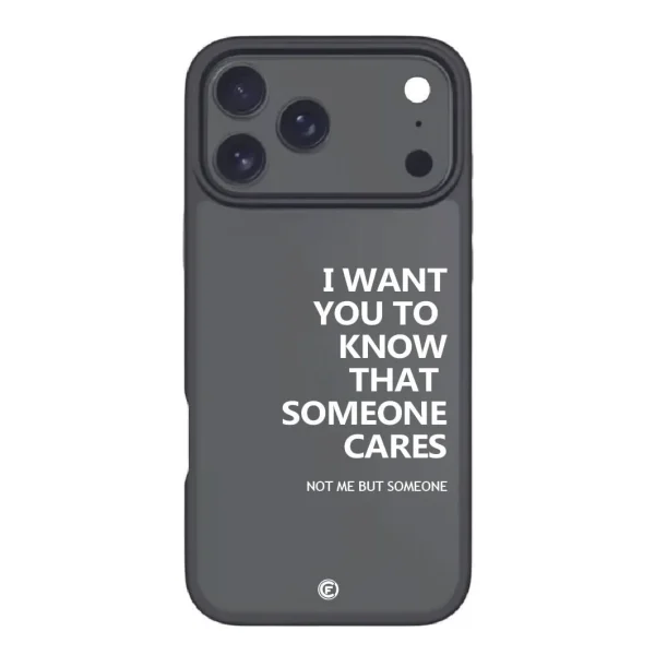 Funda de móvil Someone