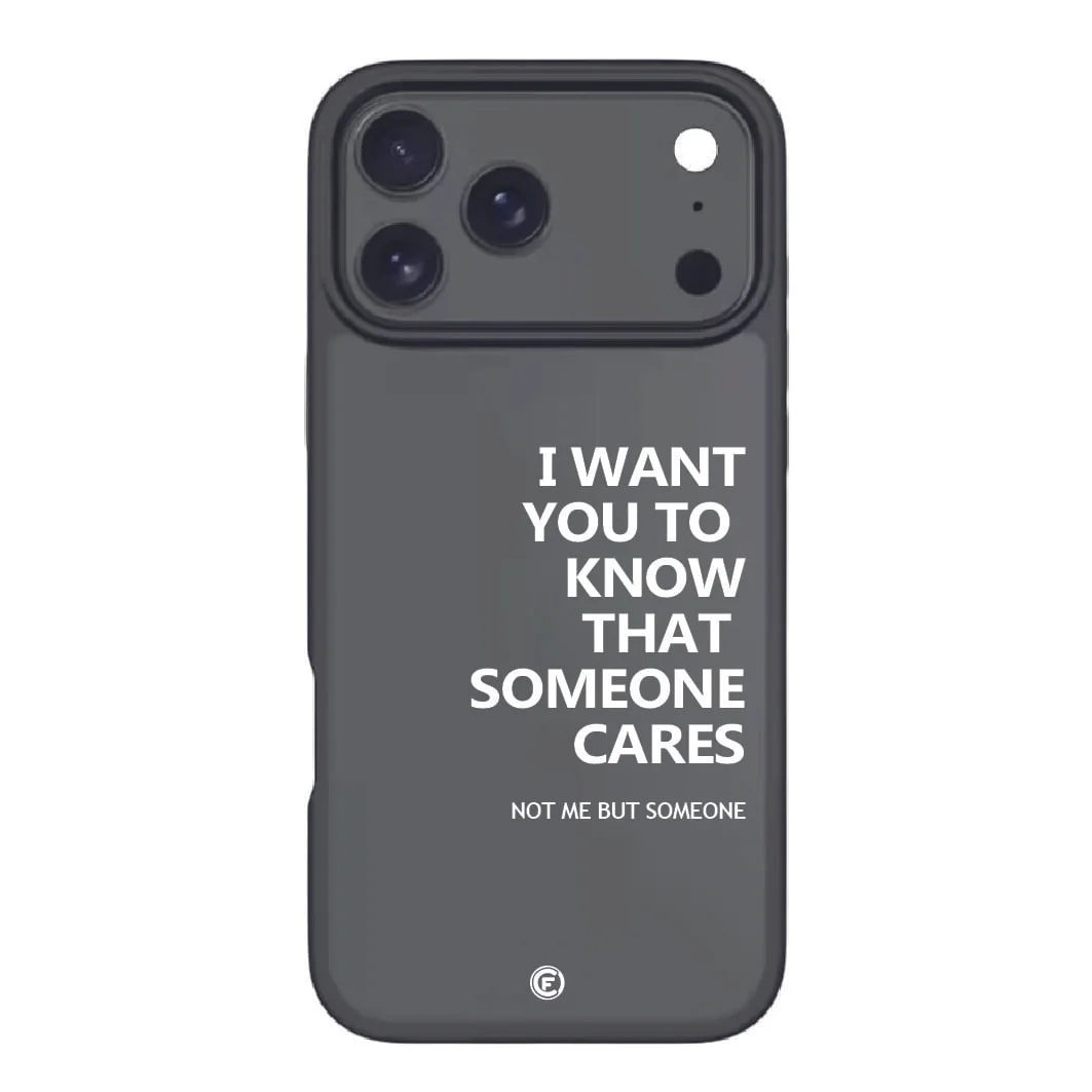 Funda de móvil Someone
