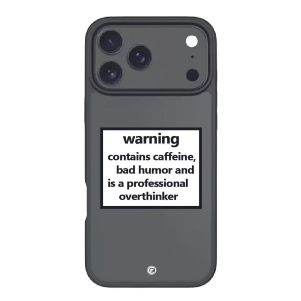 Funda de móvil Warning