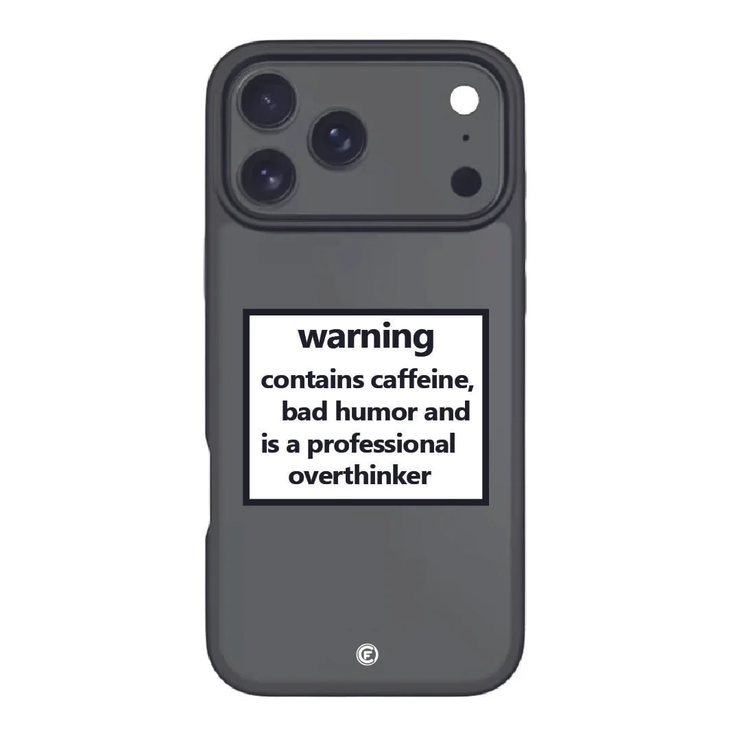 Funda de móvil Warning