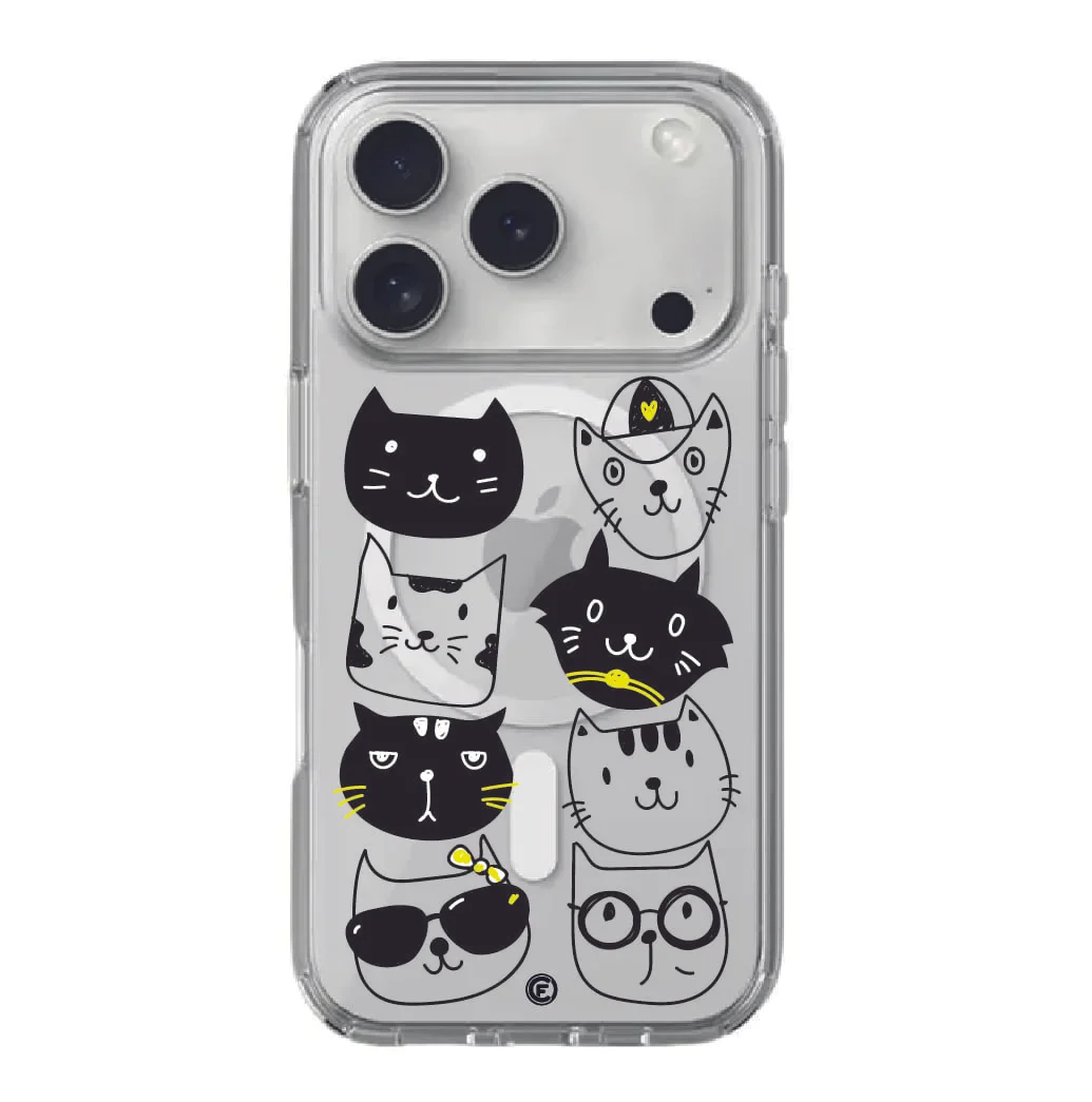 Funda de móvil Miauravillosas