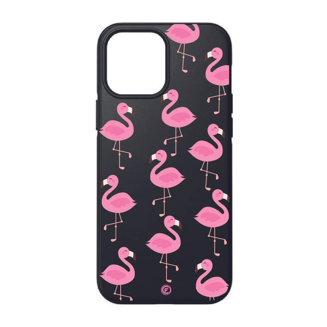 Funda de móvil Flamingos