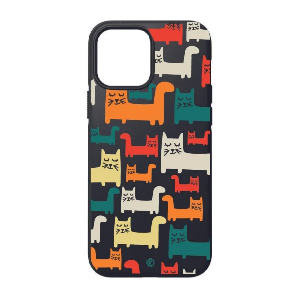 Funda de móvil Pixel Cats