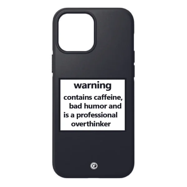 Funda de móvil Warning