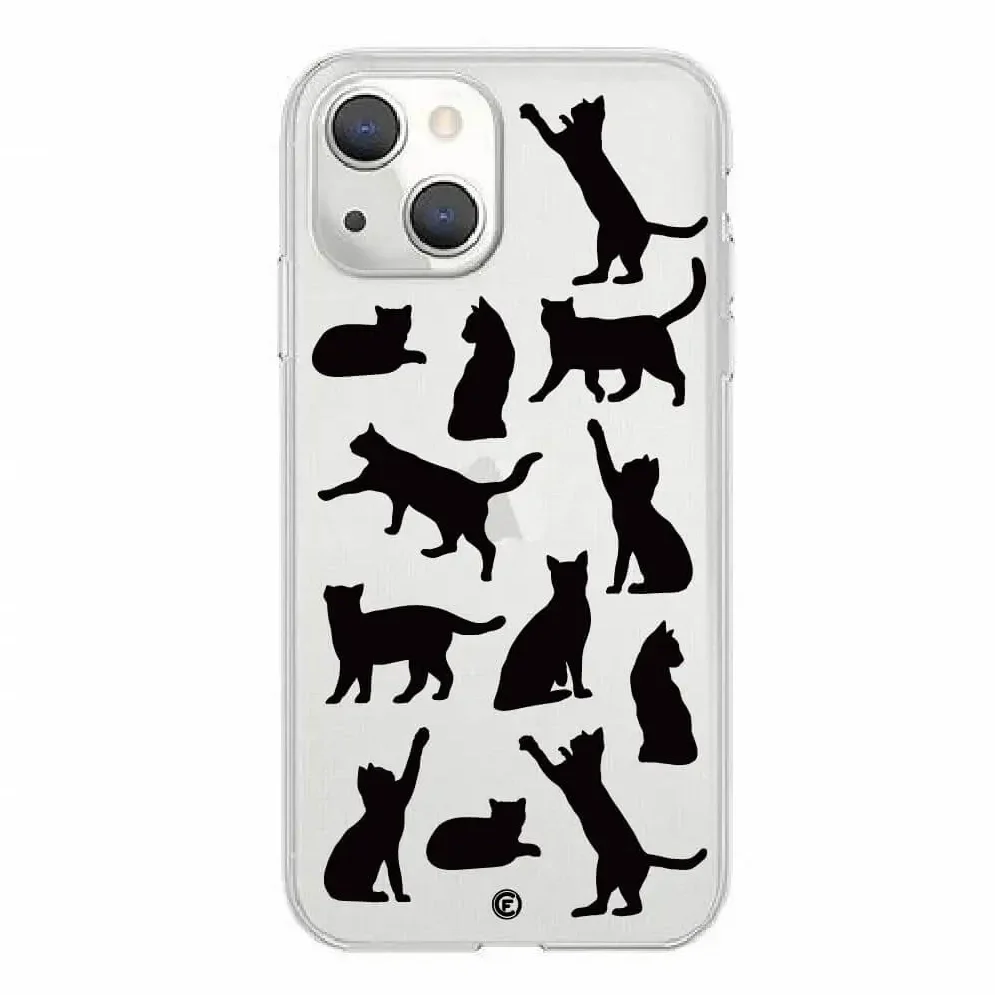 Funda de móvil Black Cats
