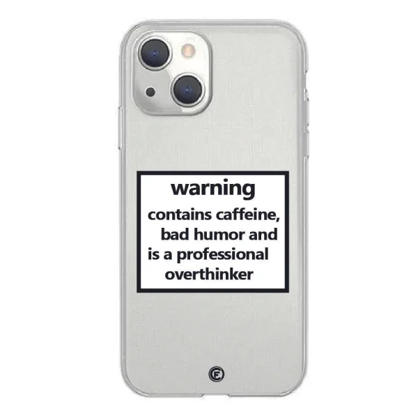 Funda de móvil Warning