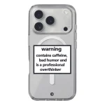 Funda de móvil Warning