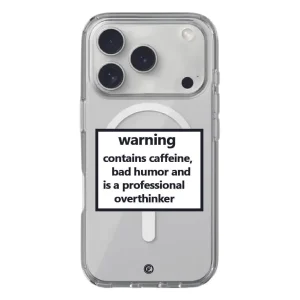 Funda de movil Warning