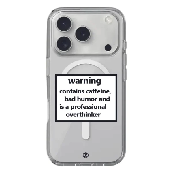Funda de móvil Warning