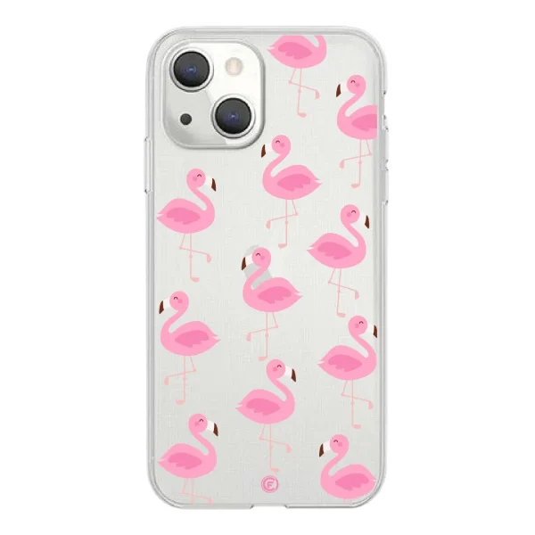 Funda de móvil Flamingos